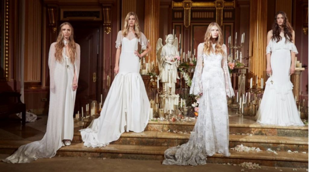 What are the styles of wedding dresses
