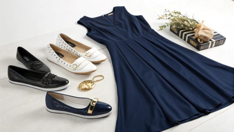What Color Shoes to Wear with a Navy Dress: A Full Guide