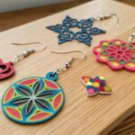 Crafting Own Unique Shrink Plastic Earrings