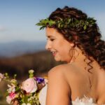 Elegant And Earthy: USA Mountain Wedding Hair Trends