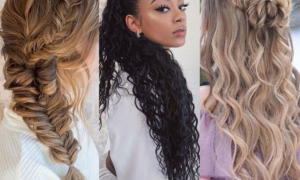 What hairstyles work best for outdoor winter ceremonies?
