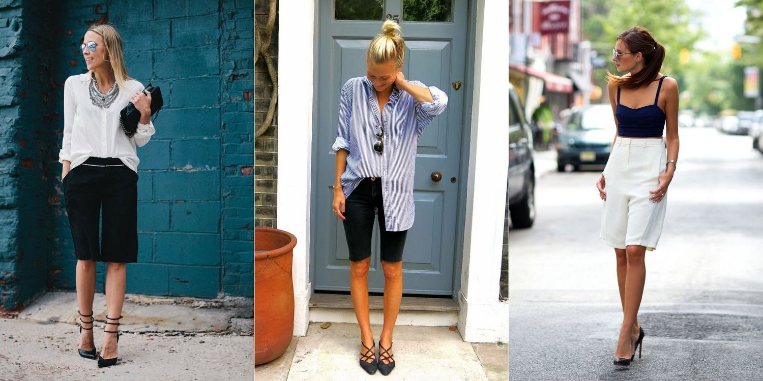 Are neutral shoes with black Bermuda shorts suitable for formal occasions?