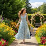 Blue Floral Dress Color Psychology for Summer Outfits