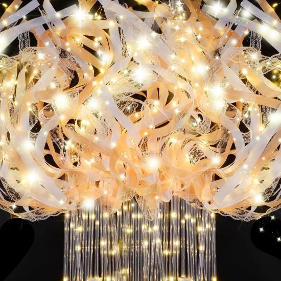 HONLYNE 100 PCS Wedding Wands with Lights