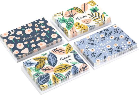 Hallmark Thank You Cards Assortment Painted Florals
