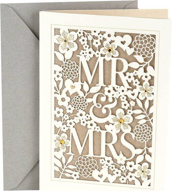 Hallmark Wedding Card Mr and Mrs