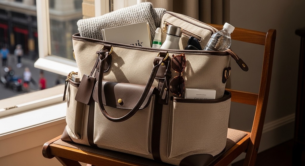 Do all large capacity tote bags fit under airplane seats