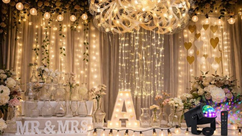 Modern Wedding Decorations for Home Party in Indiana