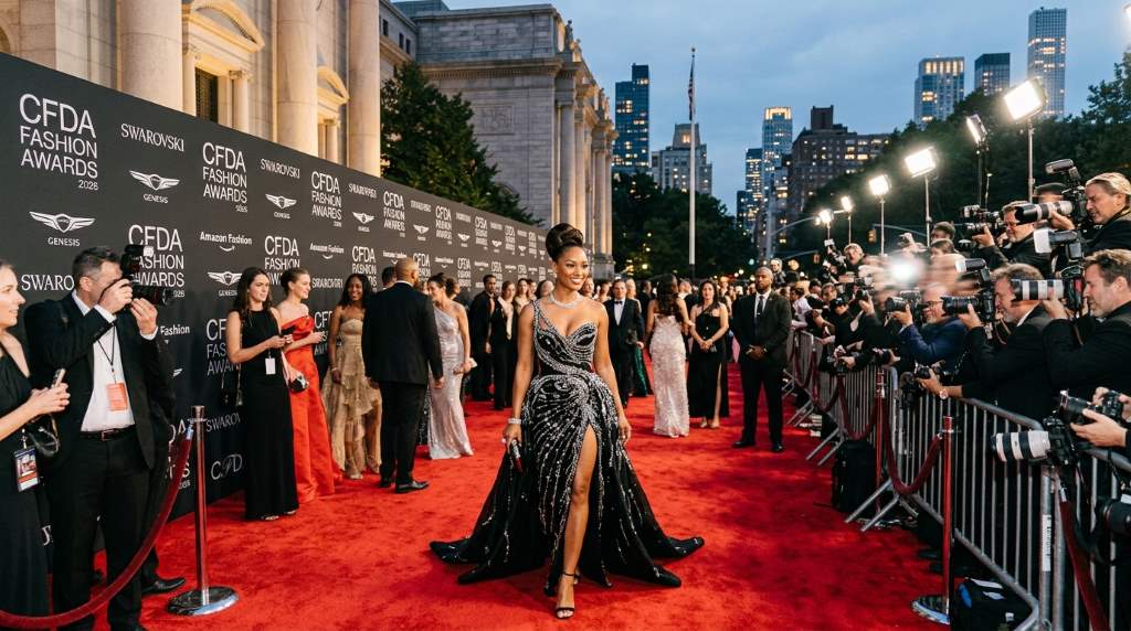 CFDA Fashion Icon Award 2026 red carpet ceremony