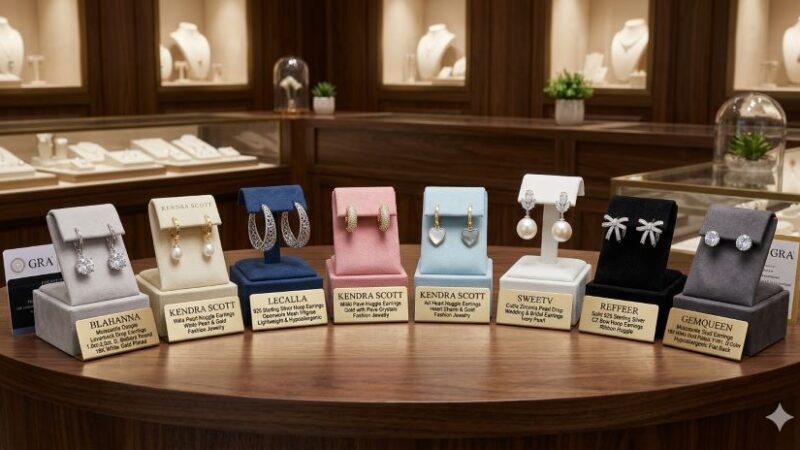 Affordable wedding earrings in California with elegant designs that look premium at a budget-friendly price