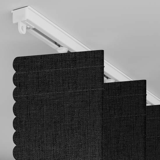 AJAZZ Blackout Curtains Doorways Accordion 