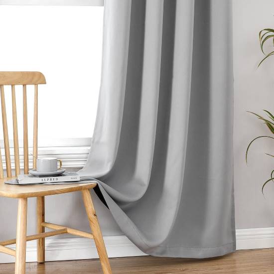 ChrisDowa Blackout Curtains Bedroom Insulated