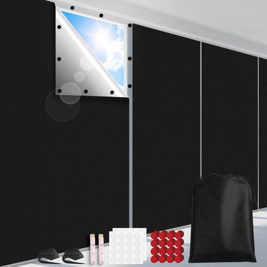FADOTY 100% Blackout Curtains