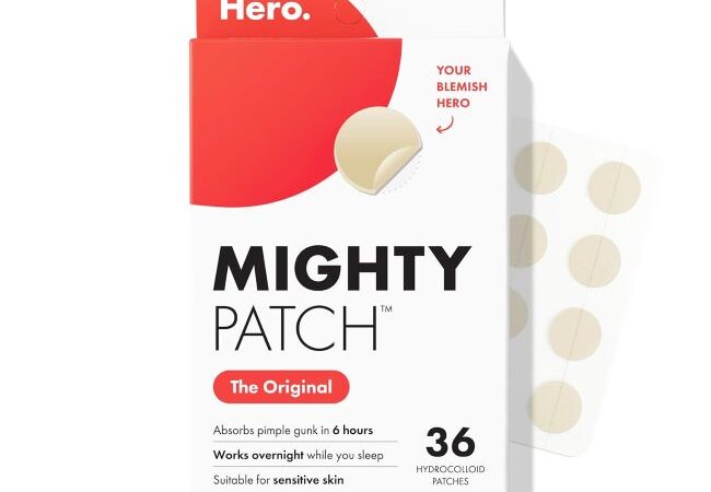 Mighty Patch Hero Cosmetics Original Nighttime Acne Patches in Georgia