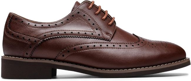 Bruno Marc women's Oxford shoes with lightweight support