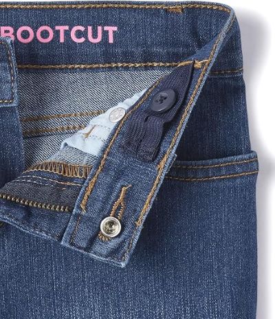 Children's Place girls' bootcut jeans designed for comfortable school and casual outfits