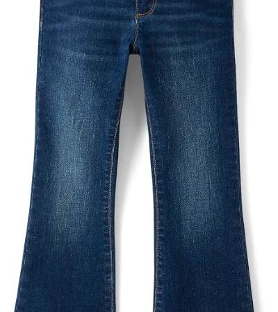 Children's Place Girls' Flare Jeans with a trendy flared-leg design