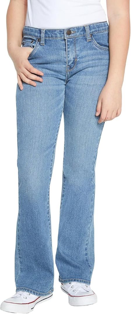 Levi's Girls' Bootcut Fit Jeans with classic bootcut leg for everyday wear