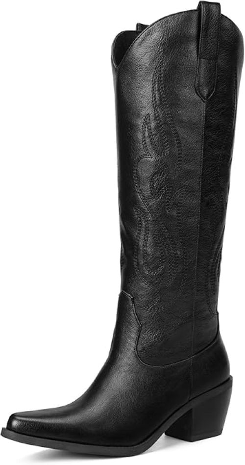 Pasuot Western boots for women with pointed-toe design in Florida