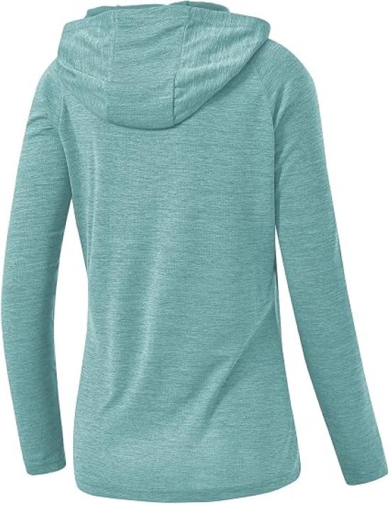 TBMPOY women's UV protection hoodie for hiking, fishing, beach trips, and outdoor workouts