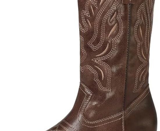 mysoft mid-calf pointed-toe cowgirl boots for women in Colorado