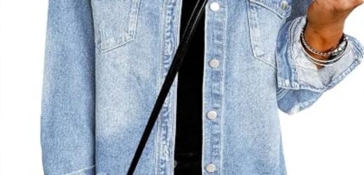 Dokotoo Oversized Jean Jacket for women