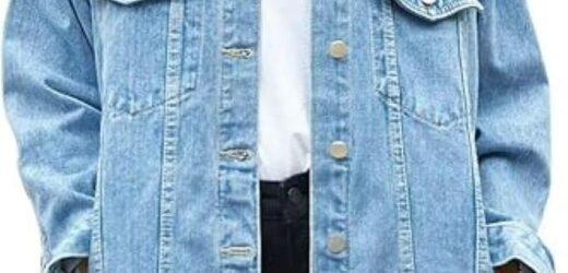 Omoone Oversized Denim Jacket for women