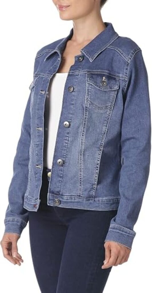 Wrangler women's denim jacket for everyday layering